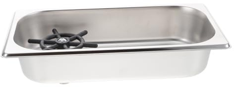 Sosoport Edelstahl Becherreiniger Hochdruck Glaswascher Barbecherspüler für Gastronomie Spülmaschine Medium