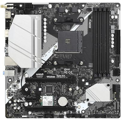 desktop motherboard Fit For ASRock B550M/AC Motherboard Support Ryzen 9 5900X 3900X 7 5800X3D 5 5600X CPU AMD B550 DDR4 HDMI MATX AM4 Mainboard
