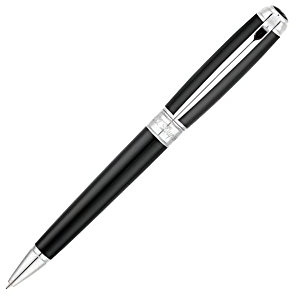 Stratton Essential Supply S.T. Dupont Kugelschreiber Line D Medium Black/Palladium