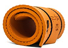 BOOTYMATS PRO - Extra Polsterung Fitnessmatte Butt Workout, Fitness, Pilates, ABS, Stretching... Gymnastikmatte Maße: 160 x 60 cm. und Dicke: 19 mm. in orange