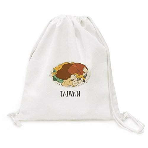 DIYthinker Snake Essen Oyster Taiwan Canvas-Rucksack-Reisen Shopping Bags