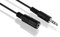 20m Klinkenkabel Verlängerung 3,5mm | AUX Kabel | Audio Stereo Klinkenkabel | 3,5mm Stecker auf 3,5mm Buchse | Verlängerungskabel für Kopfhörer Smartphones Tablet Handy PC KFZ HiFi | Schwarz