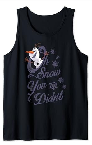 Disney Frozen Olaf Oh Snow You Didn't Tank Top