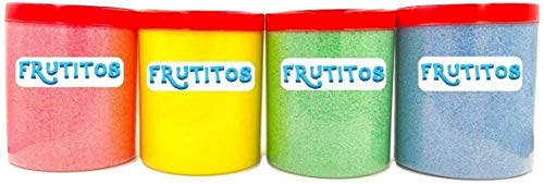 Professional Instant Candy Floss Sugar Cotton - Pack 4 saveurs - (4 x 500 gr) Spécial pour les machines à coton - Barbe à papa