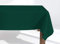 Market-Alley Tischdecke Tischwäsche Pflegeleicht Tischtuch Tischdekoration Tafeltuch Uni einfarbig rechteckig (120 Dunkelgrün ; 140cm x 240cm)