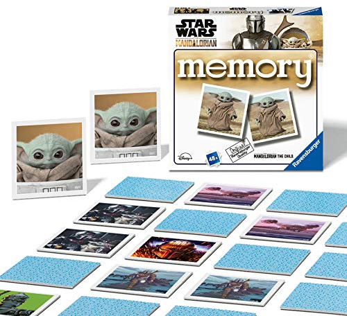 Ravensburger Star Wars Mandalorian The Child Mini Memory Game, passende Bilder Finden, für Kinder ab 3 Jahren (Englische Version)
