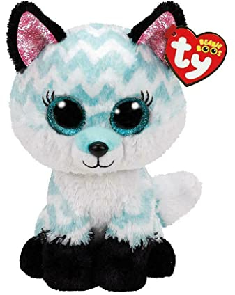 TY 2007520 Atlas Fox Beanie Boo Plüschtier, Mehrfarbig