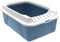 Rotho Arenero para Gatos My Pet Bonnie Eco 56 x 17 x 40 cm Azul/Blanco