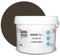 BOX DECO COULEURS Peinture murale acrylique aspect mat Aqua Déco - 10L, Marron Chocolat