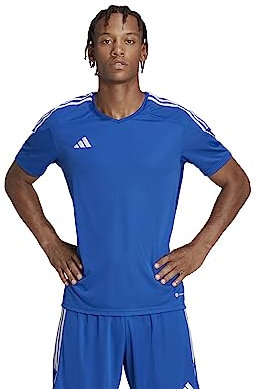 Adidas Mens Jersey (Short Sleeve) Tiro 23 League Jersey, Team Royal Blue/White, HR4611, 2XL