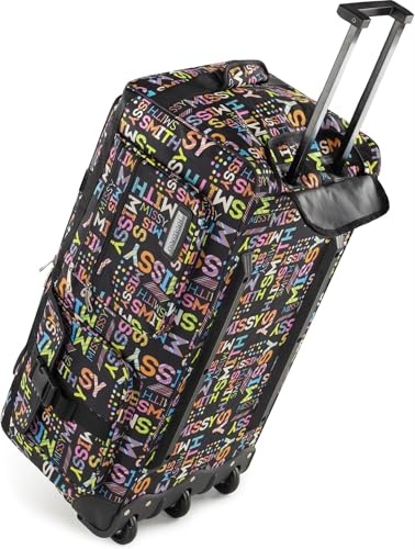 Reisetasche XXL Trolley mit Rollen Jumbo Travel Bag aus robustem Material