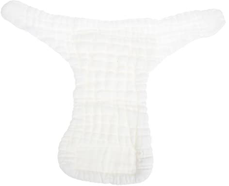 Toyvian Waschbare Babywindeln Für Neugeborene Aus Baumwolle 5 Stück Wiederverwendbar Weich Und Atmungsaktiv Unisex Größe s (0-3 Monate) Für Reisen Und Alltag