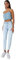 TRENDYOL Damen Gerade Mama Hohe Taille Jeans, Hellblau, 42