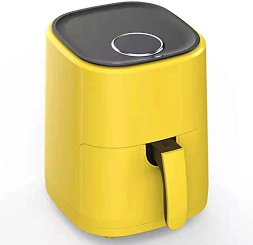 SHERAF Friteuses à air Chaud électriques Cuisinière sans Huile avec écran Tactile LED Friteuse à air 1200W Grand Four à friteuse à air 3,6 QT avec 6 préréglages,Jaune Lofty Ambition