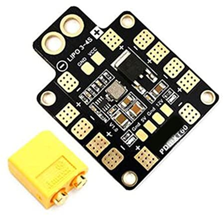 Amsixo Power Distribution Board PDB XT60 BEC 5V & 12V für Hubschrauber Quadcopter Muliticopter Drohne Pdb Stromverteiler Board