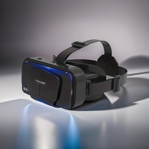 VR SHINECON Casco di realtà virtuale VR VR VR della cuffia 3D VR per gli smartphone di Android di IPhone