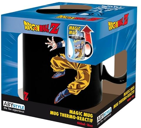 ABYSTYLE - DRAGON BALL Tazza Heat Change 460 ml DBZ/Goku VS Buu, ABYMUGA439