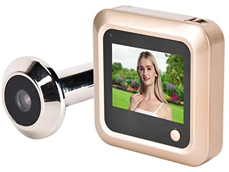 Video Türklingel Guckloch Viewer Weitwinkel HD Gold Haushalt 2,4 Zoll Bildschirm