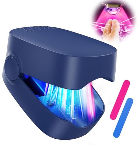 LOZLTX Upgrade Nail Fungus Laser Device【Industry No.1 Laser Treatment - SGS Certified】【21-day Fast-acting】Anti Fungal Nail Treatment for Toenail Fungus Treatment, 950nm Infrared Light 500nm Blue