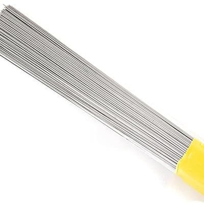 20PCS 50CM/20IN Stainless Steel Spring Wire Hard Wire Full Hard Wire Straight Wire 0.2MM-5.0MM Spring Steel Wire, Straight Steel Wire Assortment(1.2mm)