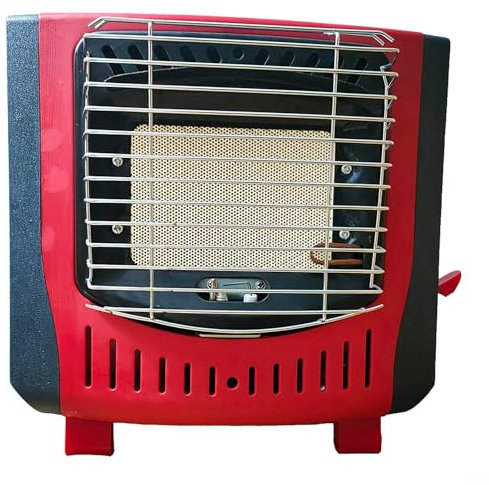 MeevrgR 2 In 1 Camping Gas Heater And Cooker, 2KW Camping Gas Heater Portable Stove,Outdoor Heater for Camping, Caravan, Fishing, & Skiing Trips