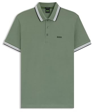 BOSS Mens HBG Paddy Euro Polo Shirt Short Sleeve