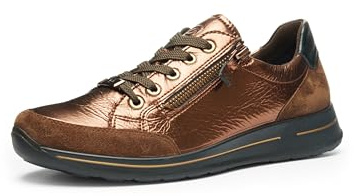 ARA Damen Sneaker Osaka Graphit, schwarz