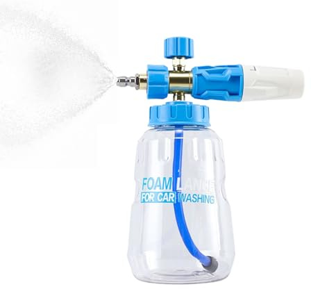 Autowäsche aus Schaum, Sprühflasche für den Garten, 1 l, Sprühflasche mit Druck, für die Reinigung des Autos