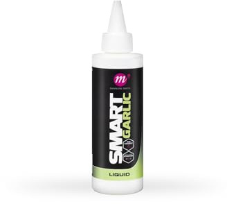 Mainline Baits Smart Liquid Garlic 250ml | Coarse Fishing Liquid Attractor | Use with Boilies, Pellets, Particles, Floaters, Hookbaits or Groundbait | Works Throughout Water Column | PVA Friendly