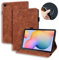Viaggio con tablet Compatible with Samsung Galaxy Tab S6 Lite 10.4 '' 2020 Model SM-P610 ( Wi-Fi) SM-P615 (LTE) Slim In Rilievo Leggero PU. Tablet Del Titolare Della Flip In Pelle Pc Custodia Compatib