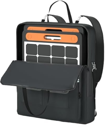 Solarmodul Aufbewahrungstasche Doppellagiger Solarmodul Transportbeutel | 100W 100X 200W Organizer Mit Griff Für Wanderurlaub, Camping, Bergtouren