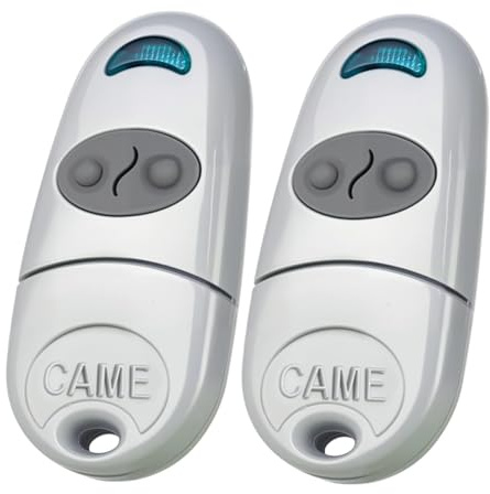 2 Pack Remote Control Key Fobs Compatible with Came TOP432EE 432NA 432SA 432EV 432M 433.92 MHz, Universal Wireless Garage Door & Gate Opener