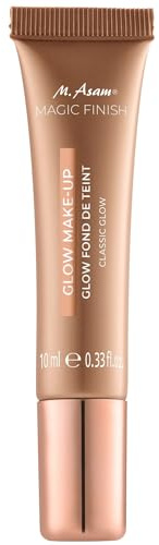 M. Asam Magic Finish Glow Make up Mousse Classic Glow (10ml) | 4 in 1 Grundierung, Foundation, Primer & Concealer Mit Glow Finish, Natürlich Strahlendes Makeup Für Ebenmäßigen Teint