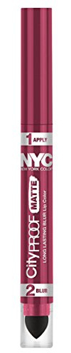 NYC City Proof Matte Blur Lip Color - Central Park Plum