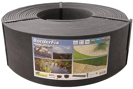 Nature Bordure pour Jardin et Bassin en Rouleau, Long 15 m