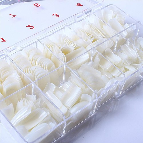 Gemini _ Mall® – durchsichtige Kunstfingernägel, DIY, UV-Gel, Acryl, French Nails, falsche Nägel, Nageldesign, Fingerspitzen, Natur