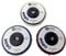 3x Polishing Wheel Set for Bosch GWS 10.8 / 12 V Berner Würth BTI Accessories Battery Angle Grinders