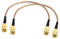 TengKo 2 Pack SMA Stecker auf SMA Stecker Verlängerungskabel RG316 SMA Antennenkabel für WiFi Drahtlose Pigtail Jumper Low Loss Patch Blei Für SDR Geräte Baofeng FPV FCC Emissionen Testen
