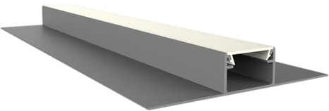 LED Aluminium Trockenbauprofil T3 Deneb 2 Meter inkl. Abdeckung Opal 2m IP20 für LED Streifen