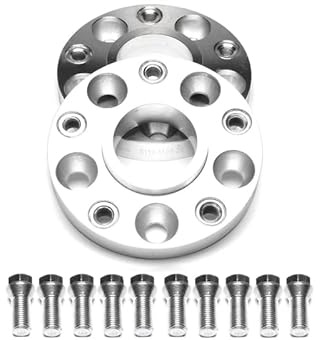 5112-5120-20P - Adaptador de placa de adaptador circular (5 x 112 a 5 x 120, 20 mm)