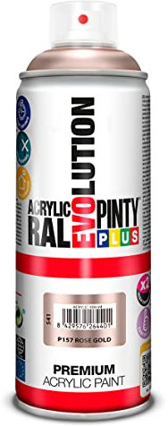 PINTURA EN SPRAY PINTYPLUS EVOLUTION 520CC ROSE GOLD P157