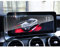 LFOTPP C-Klasse W205 2019 10,25 Zoll Navigation Schutzfolie, Anti-Fingerprint Tempered Glas 9H Kratzfest GPS Navi Foils, HD Glas Displayschutzfolie