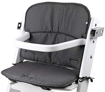 Tinydo® Hochstuhl Sitzkissen für Timba Safety 1st., Gepunktet | Ergonomisches Memory-Schaum Kissen zur Rückenentlastung, Sitzpolster extra dick, Sitzverkleinerer Auflage ohne Verrutschen
