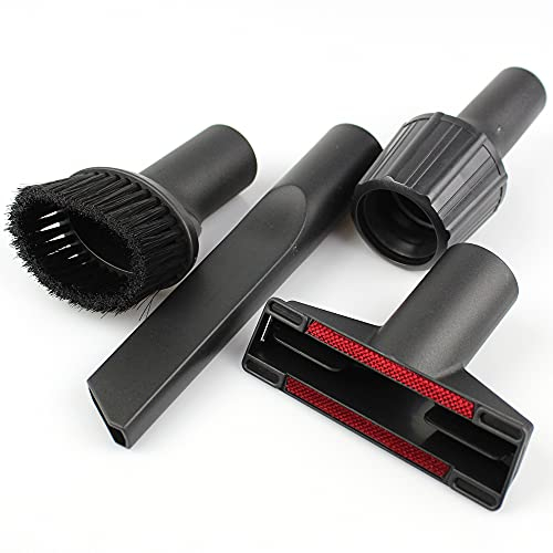 PakTrade Staubsauger Düsenset - 4 teilig Für Ecoline, ERISSON, ELENBERG, EUROCLEAN, EL Star, Eudora, ELTA, EVGO, ECOTRONIC, EROSON, ELETTROZETA, Europa Style, ELCO TEC, EUMIG, ELTROPA, EWT