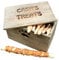 Personalised Dog Treat Box Wooden Dog Treat Jar Dog Treat Tins Dog Treat Tins Storage New Puppy Gift Dog Biscuit Container