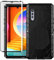 Foluu LG Velvet 2020 Hülle, LG Velvet Metallhülle, Aluminium Metall Stoßfest Bumper Rahmen Case Weiche Gummi Silikon Military Heavy Duty Hard Case für LG Velvet 2020 (schwarz)
