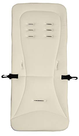 Altabebe (AL3010-01) Sitzauflage Buggy Einlage Kinderwagen Zubehör - Sitzunterlage - Memory Foam - Atmungsaktiv - Baby Sitzauflagen und Unterlage 75x35 cm - Farbe: beige