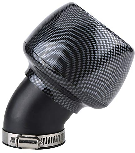 Filtro de Aire para Motocicleta ,Limpiador de Filtro de Aire de Fibra de Carbono ,plástico para Motocicleta ,Scooter ,ATV ,Bicicleta de Tierra de 250cc(42MM)