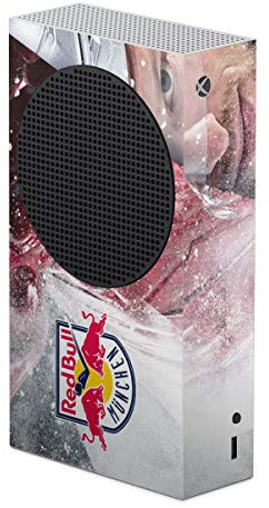 DeinDesign Skin kompatibel mit Microsoft Xbox Series S Folie Sticker EHC Red Bull München Bulle Eishockey