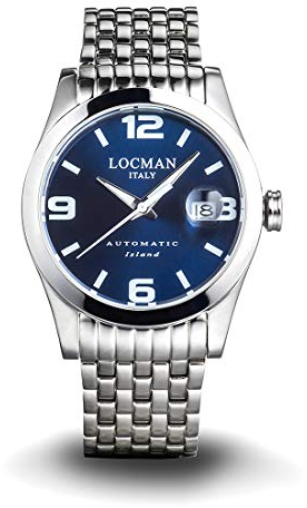 Locman Italy Herrenuhr Island Automatik blau Ref. 0615